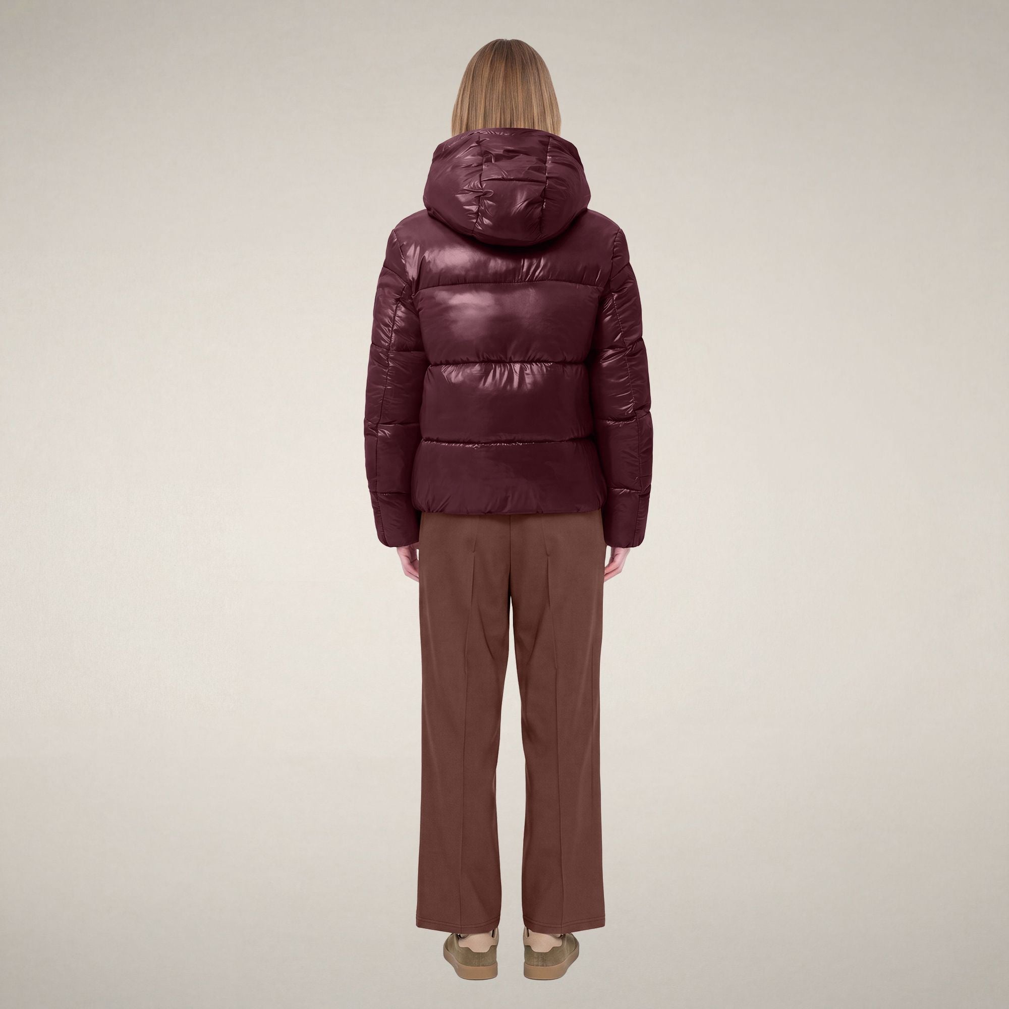 save-the-duck-biddy-damen-daunenjacke-bordeaux image 2