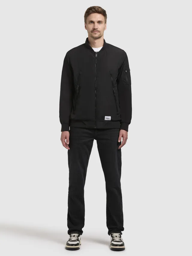 khujo-jacke-listener-schwarz-bomberjacke-blousonjacke-h-ftlang image 1