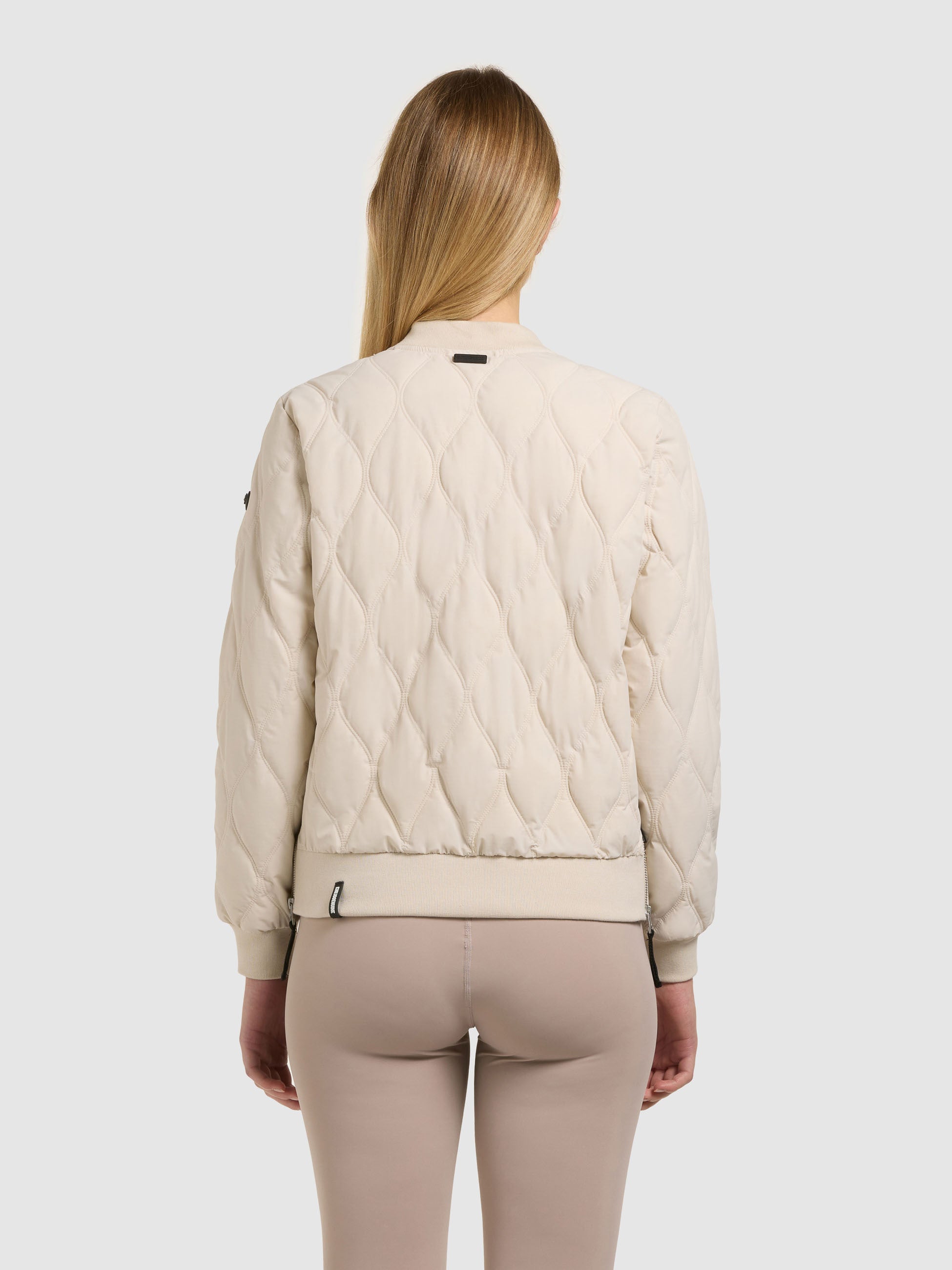 khujo-feen2-damen-bomberjacke-steppjacke-in-oat-white image 3