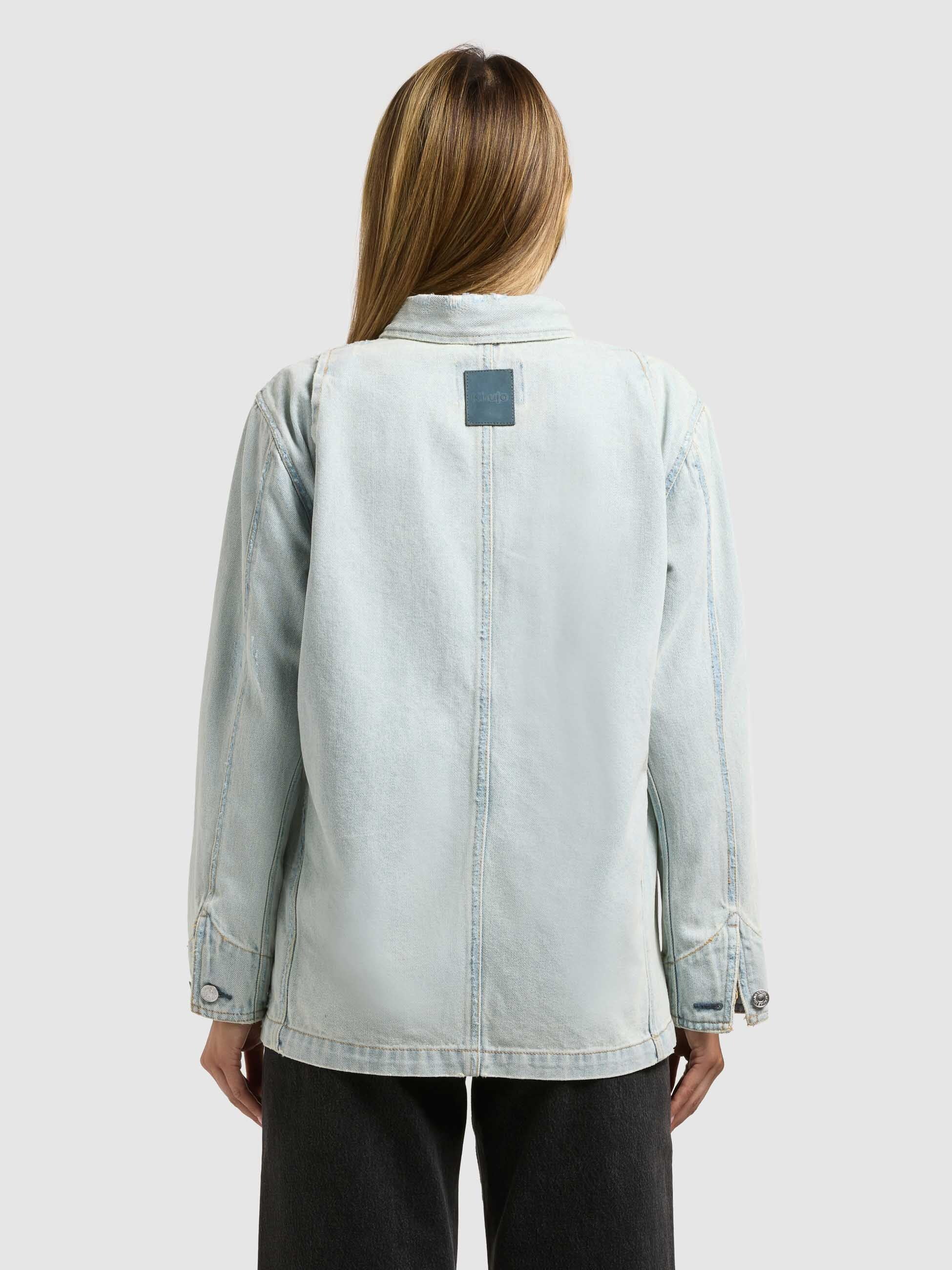khujo-jacke-miria-bleached-blue image 3