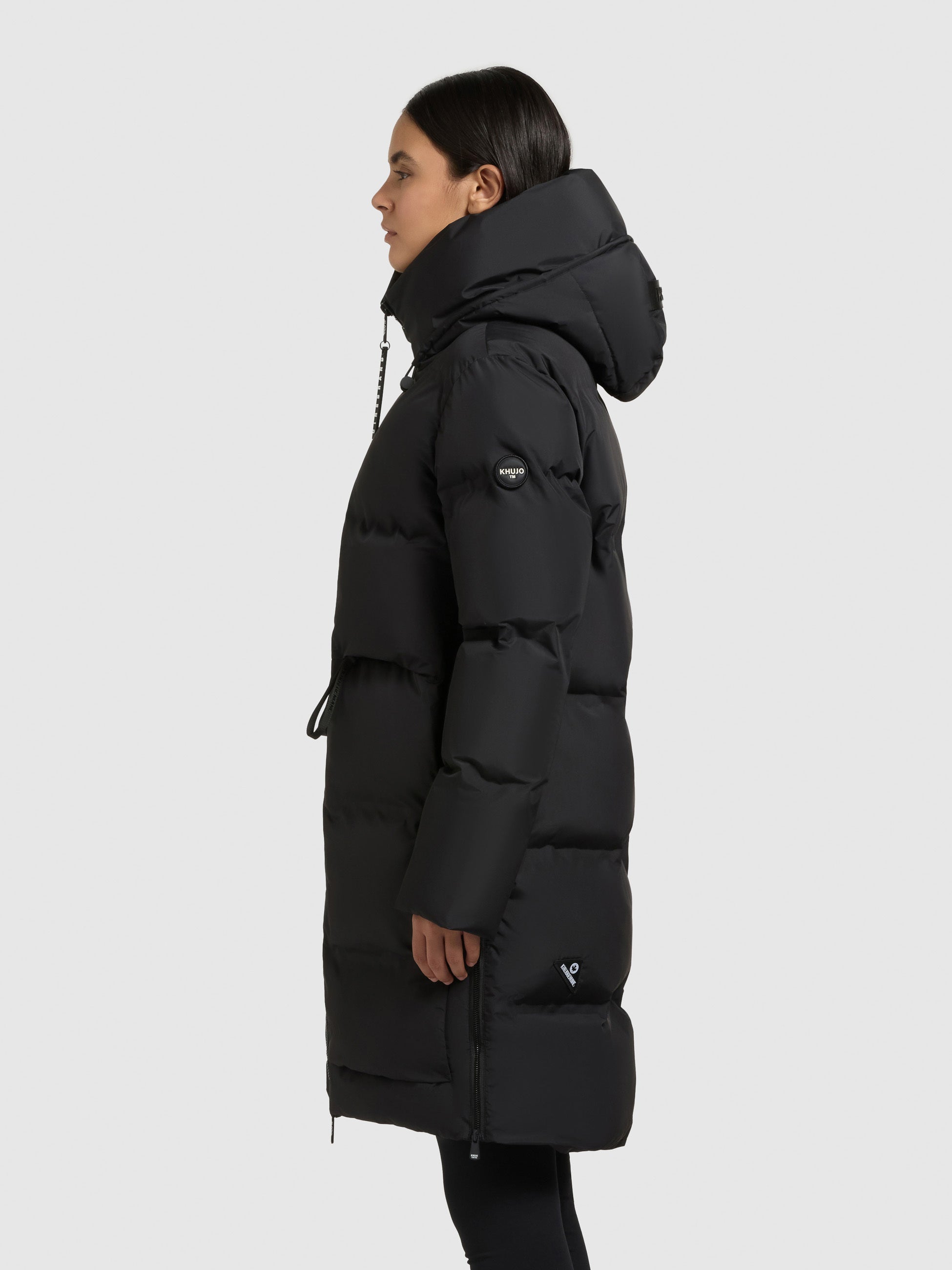 khujo-mantel-aroma2-black-damen-steppmantel-loose-fit-wasserabweisend image 5