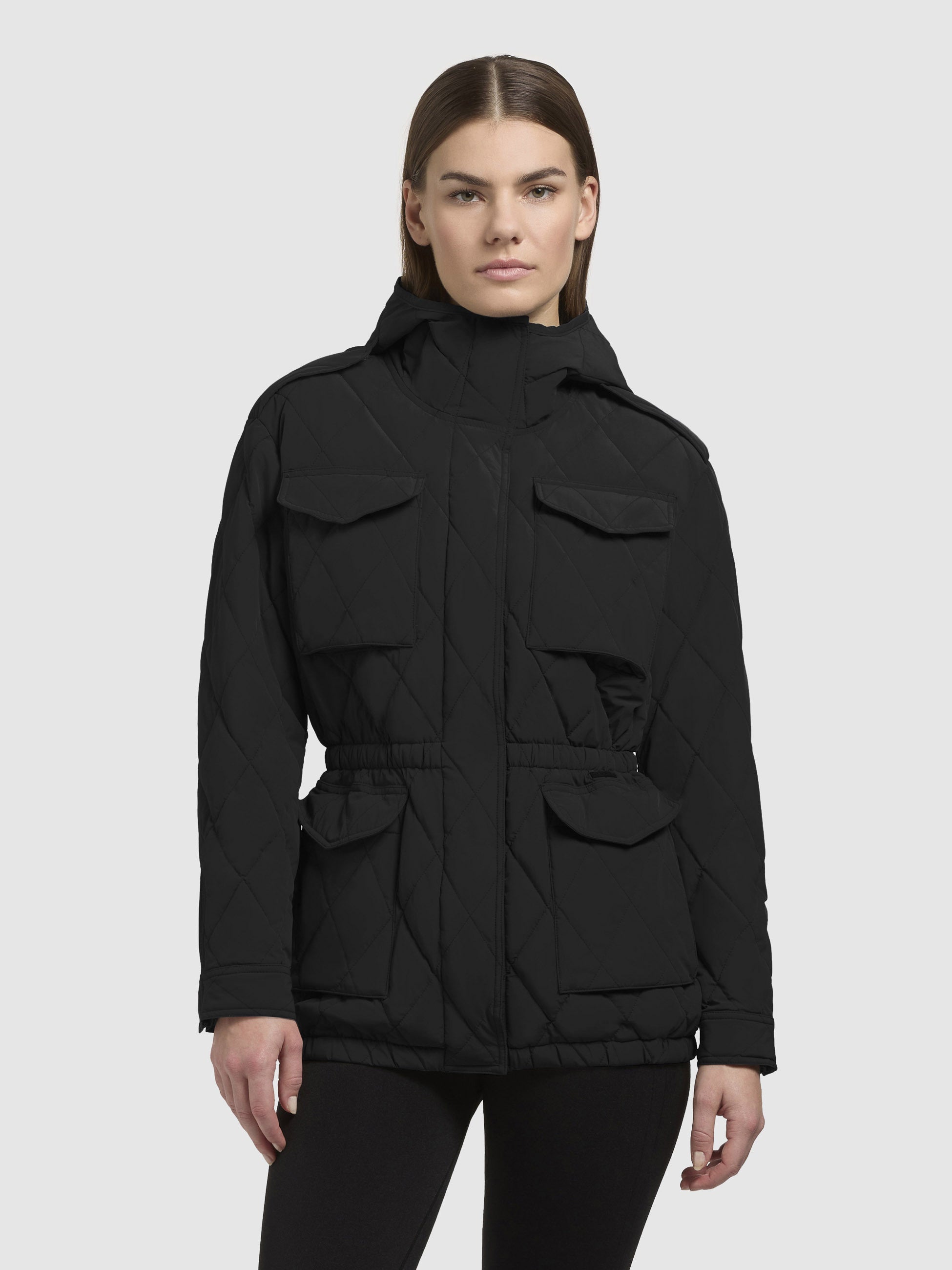 khujo-jacke-alimina-damen-steppjacke-schwarz image 4