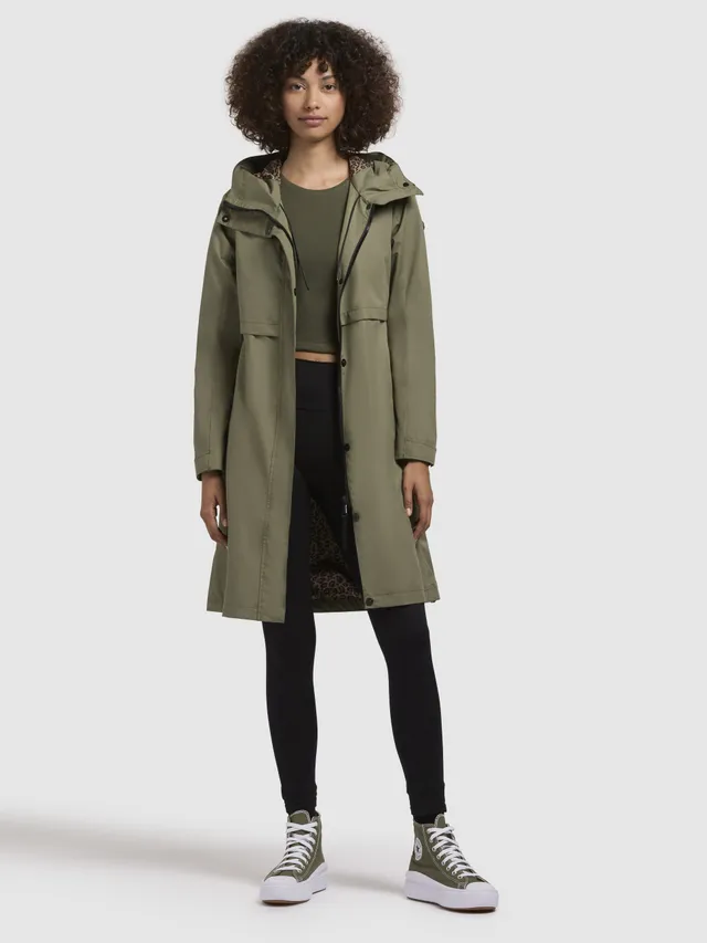 khujo-mantel-talvi-helloliv-damen-kurzmantel-slim-fit-mit-kapuze image 1