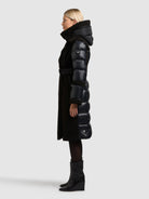 khujo-kalmia-kurzmantel-black-teddyfleece-damen image 5