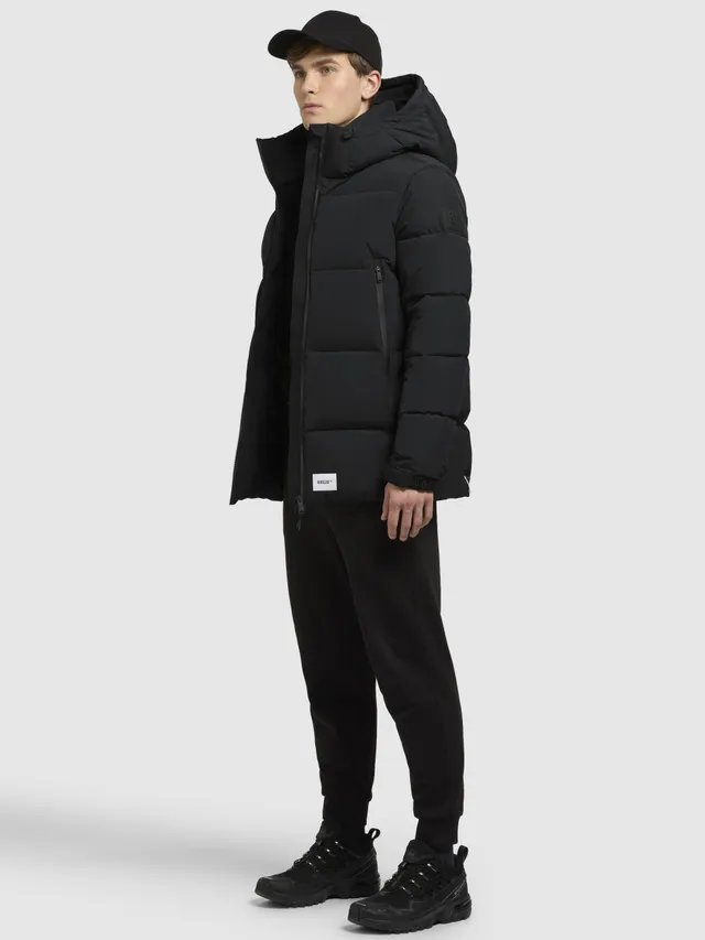 khujo-jacke-roan-damen-gesteppte-winterjacke-in-dunkelgrau image 1