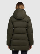 khujo-jacke-tanare2-khaki-damen-steppjacke image 3
