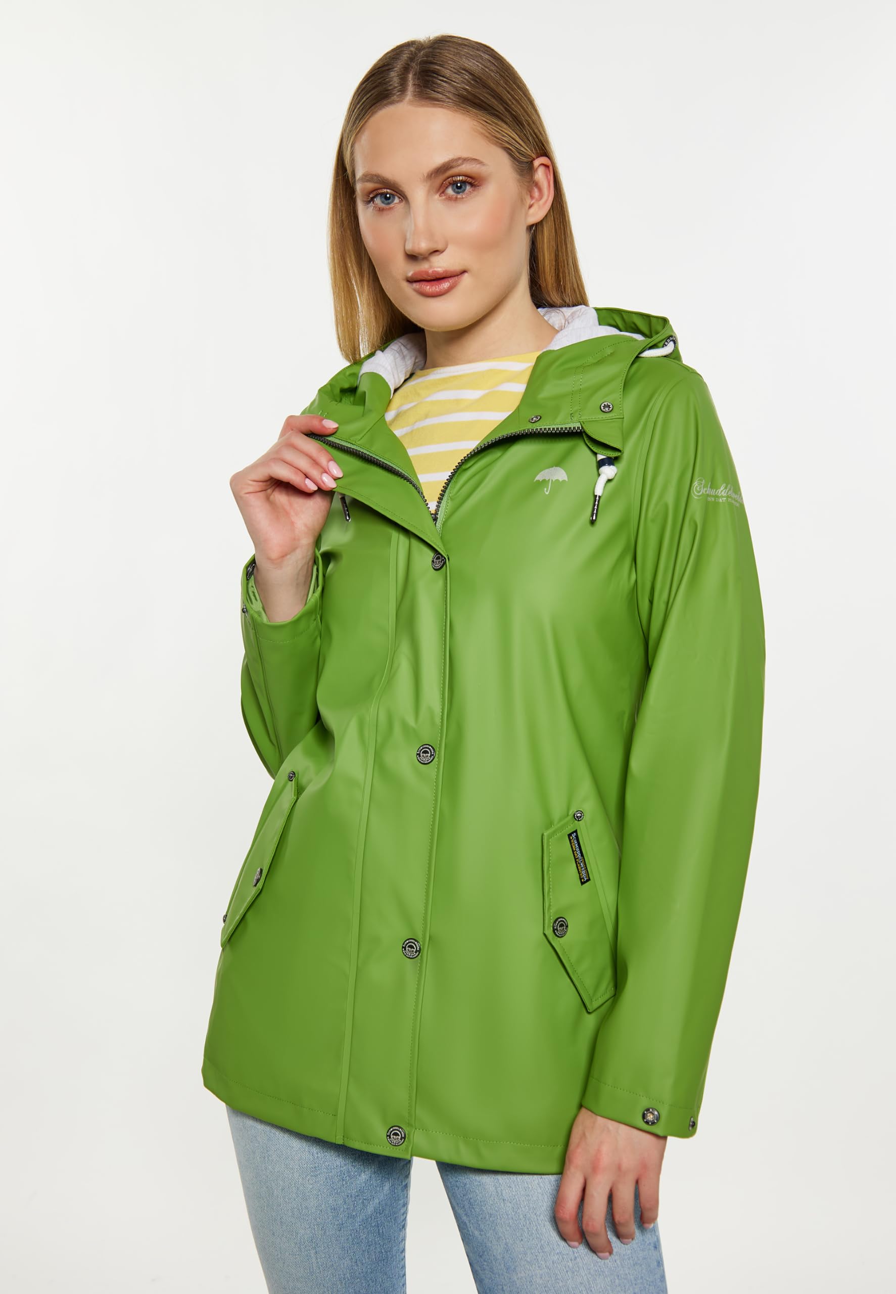 schmuddelwedda-damen-regenjacke-wetterfeste-alltagsjacke image 4