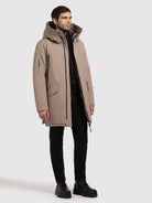 khujo-larc-damen-parka-gray-beige image 6