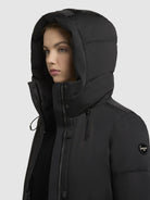 khujo-mantel-leane-schwarz-wattierter-winterparka-mit-kapuze image 7