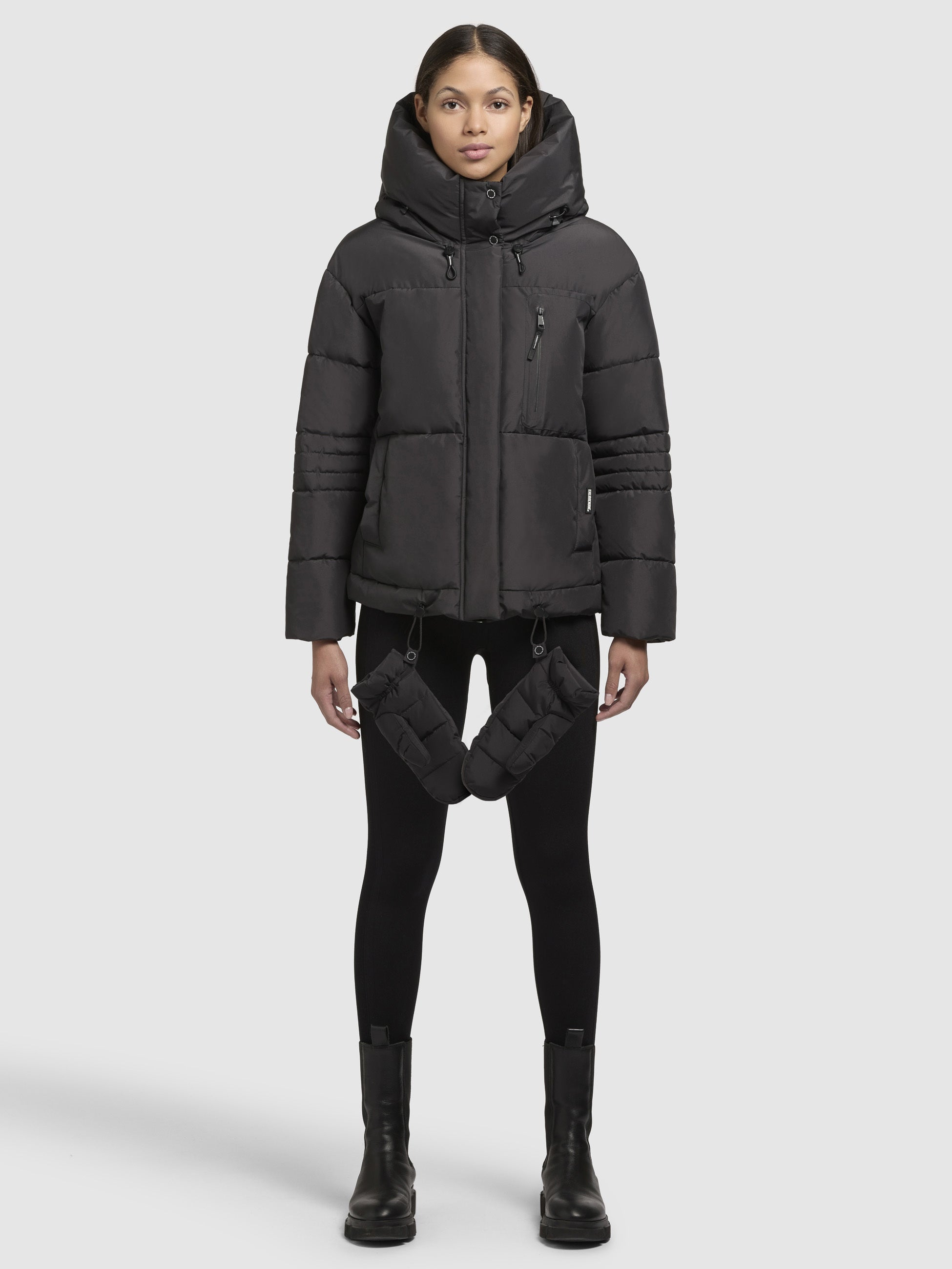 khujo-jacke-peeke-damen-winterjacke-mit-f-ustlingen-dunkelgrau image 1