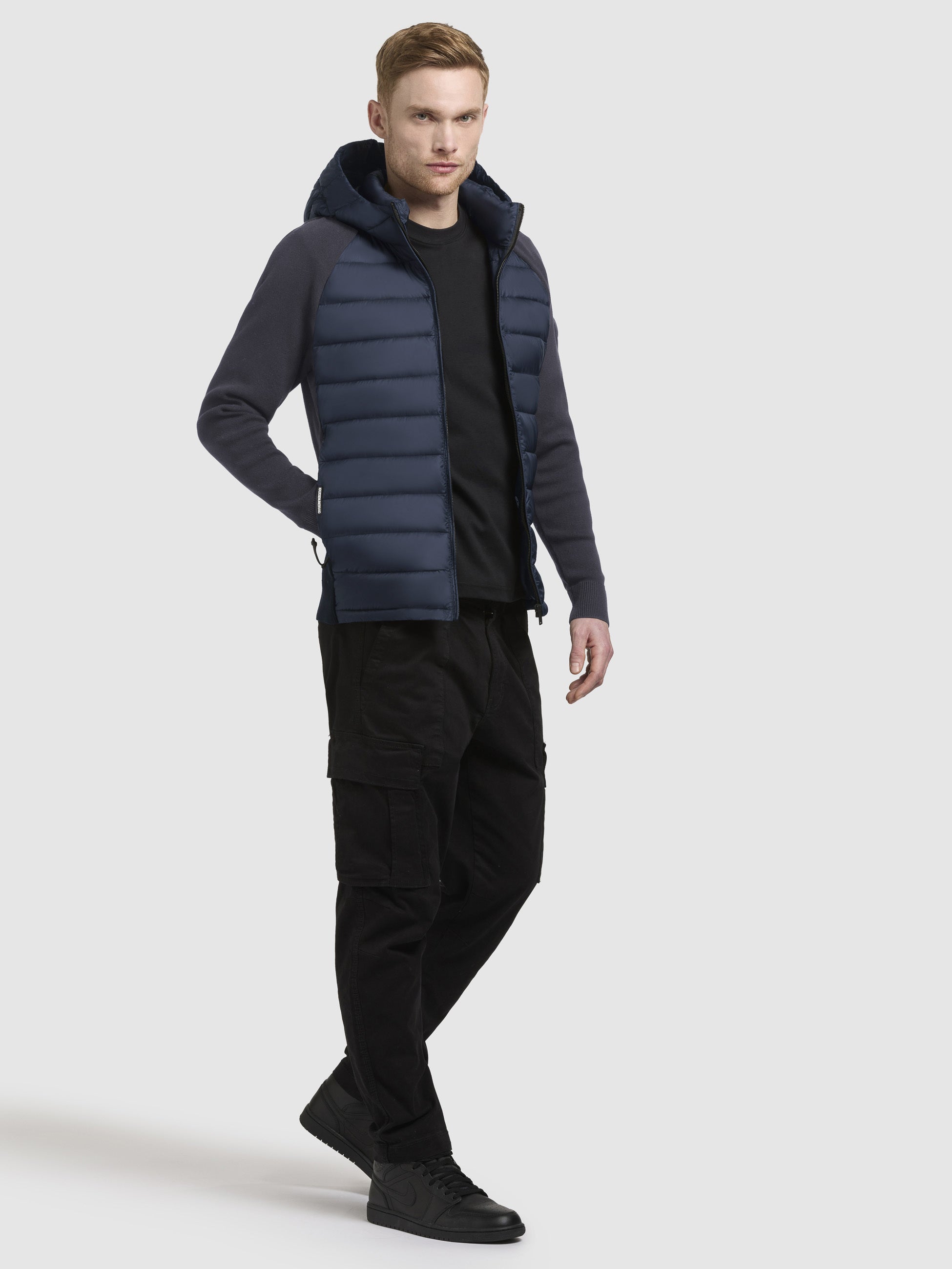 khujo-jacke-nilon-dunkelblau-sommerjacke-slim-fit image 6