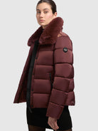 khujo-clia-steppjacke-moscato-red-f-r-damen image 7