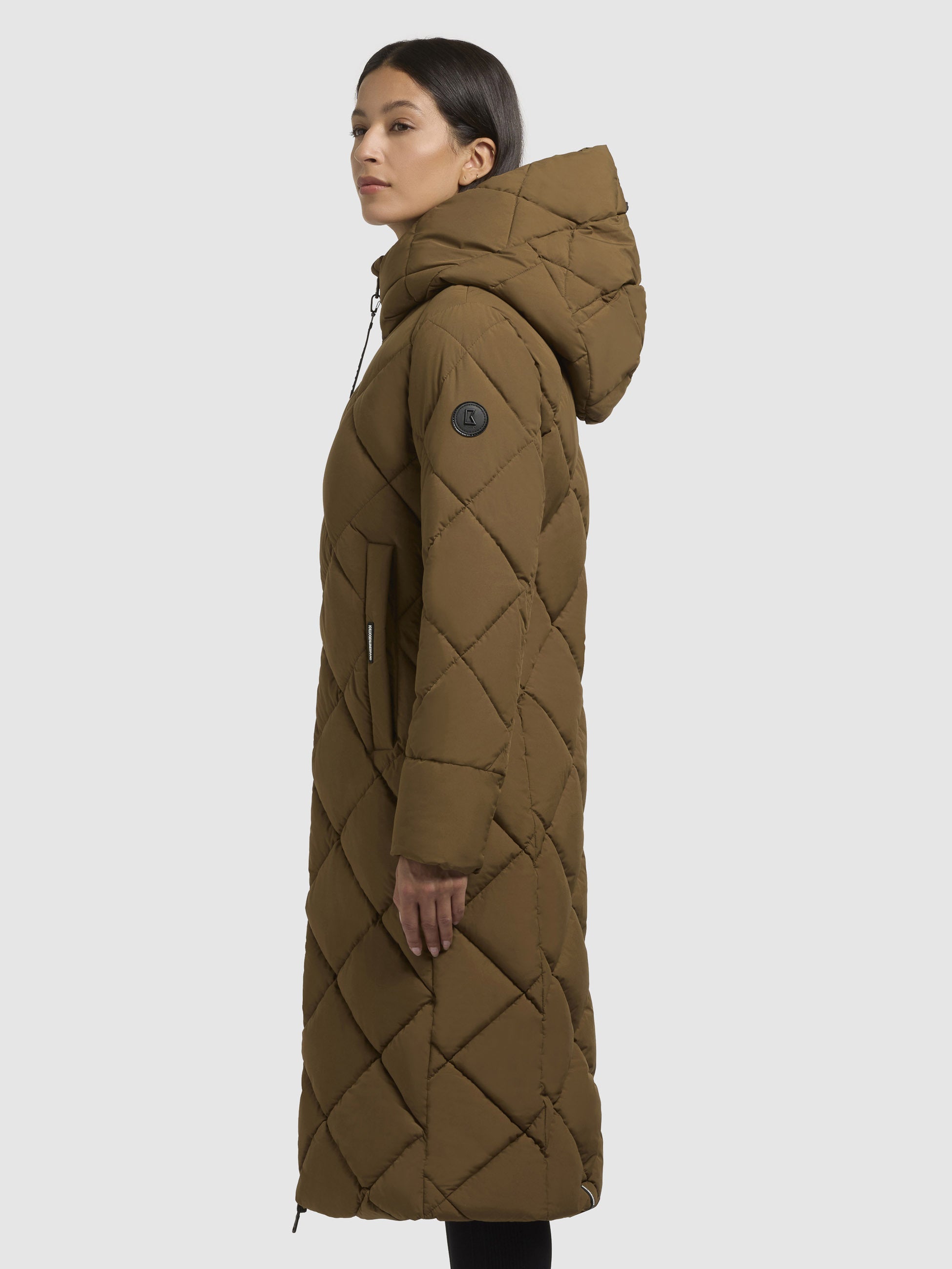 khujo-mantel-elow-khaki-damen-steppmantel-regular-fit-knielang image 5