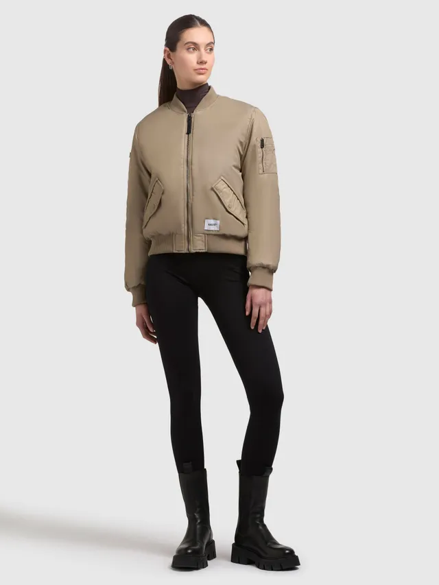 khujo-jacke-kasia-bomber-beige-damen-bomberjacke-blouson-h-ftlang image 1