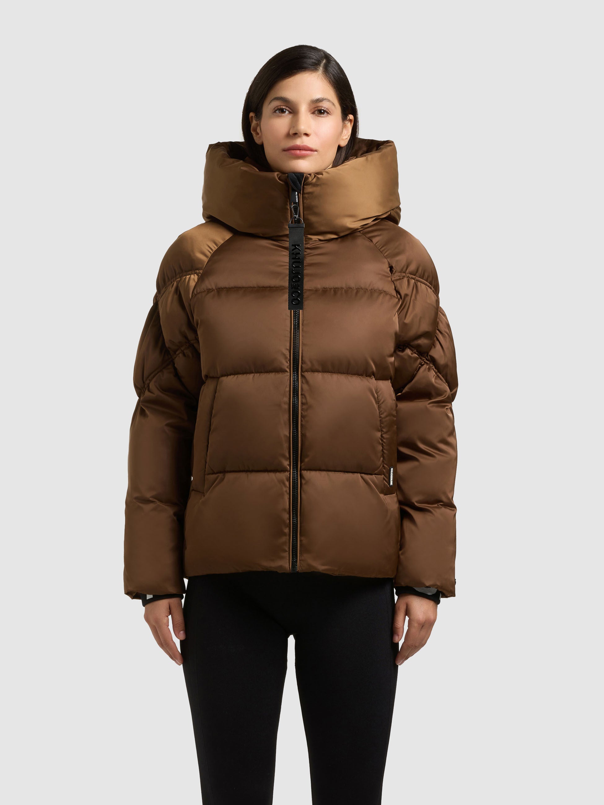 khujo-isett2-damen-steppjacke-copper-brown image 4