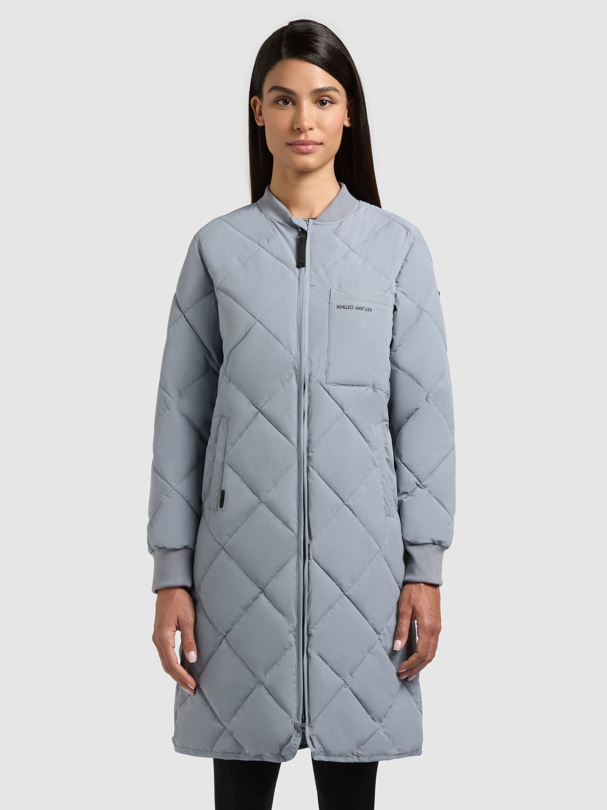 khujo-mantel-ymal2-misty-blue-leichter-stepp-kurzmantel-regular-fit image 4