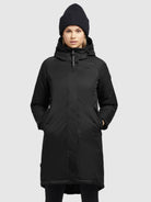khujo-laria-coat-black-damen-parka-regular-fit image 2