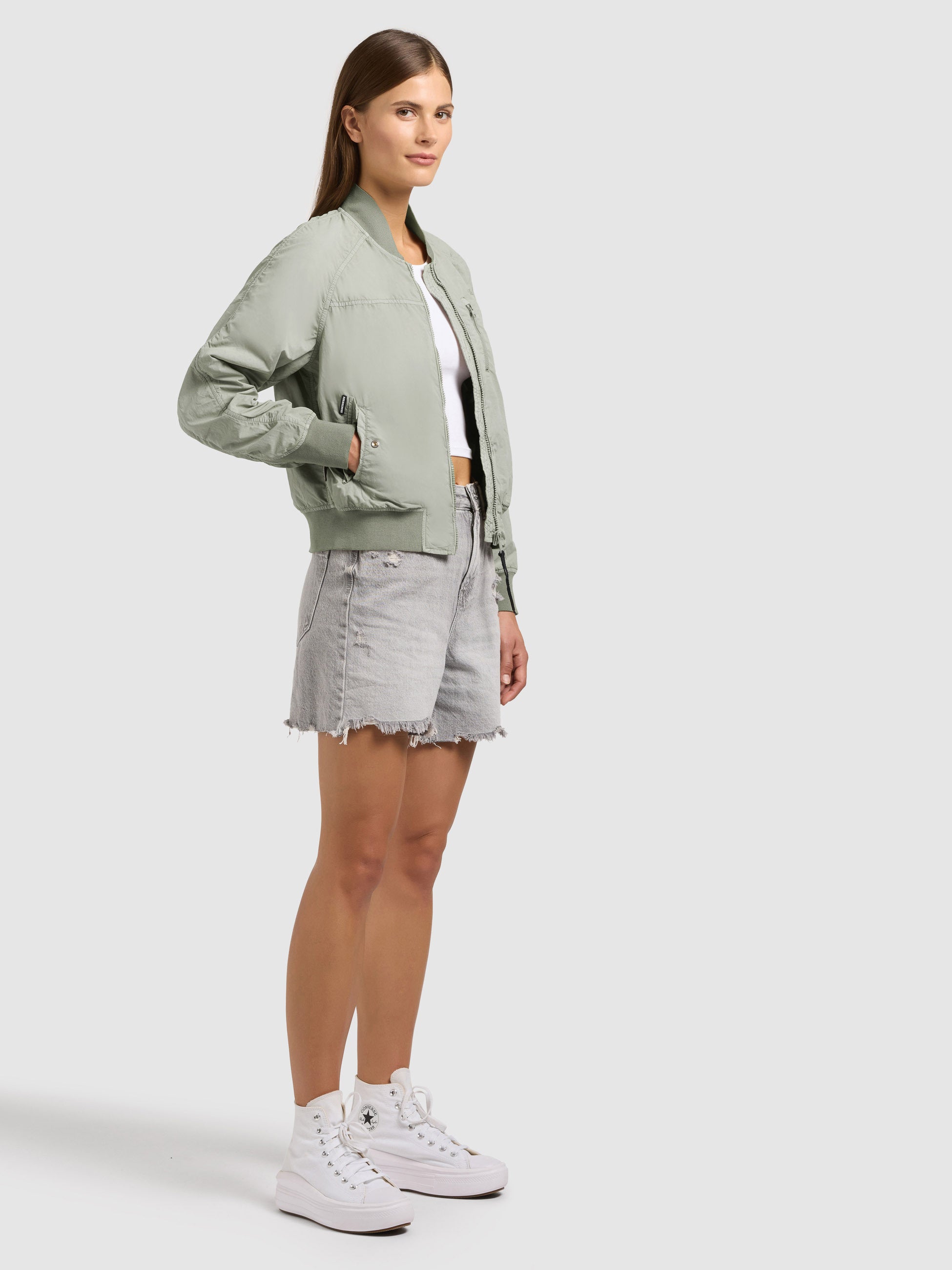 khujo-jacke-zaria-cloud-green-bomberjacke-blouson-ungef-ttert image 6