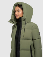 khujo-drown-matt-steppjacke-fern-green image 7