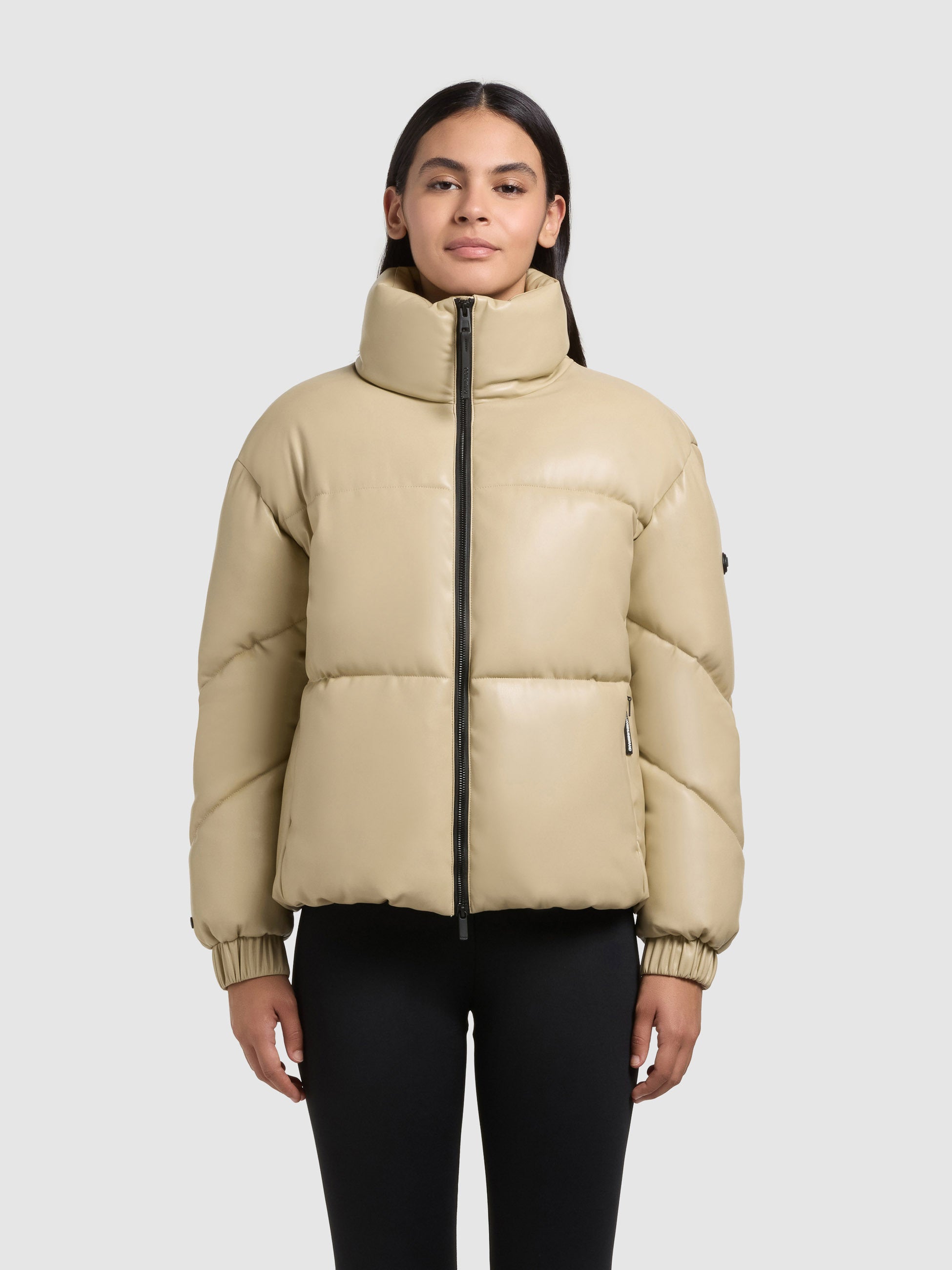khujo-jacke-khalia-beige-gesteppte-winterjacke-in-lederoptik-f-r-damen image 4