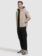 khujo-jacket-hamza-beige-kapuzenjacke-damen image 2