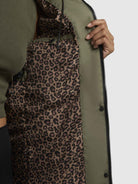 khujo-coat-talvi-light-olive-kurzer-slim-fit-mantel image 8
