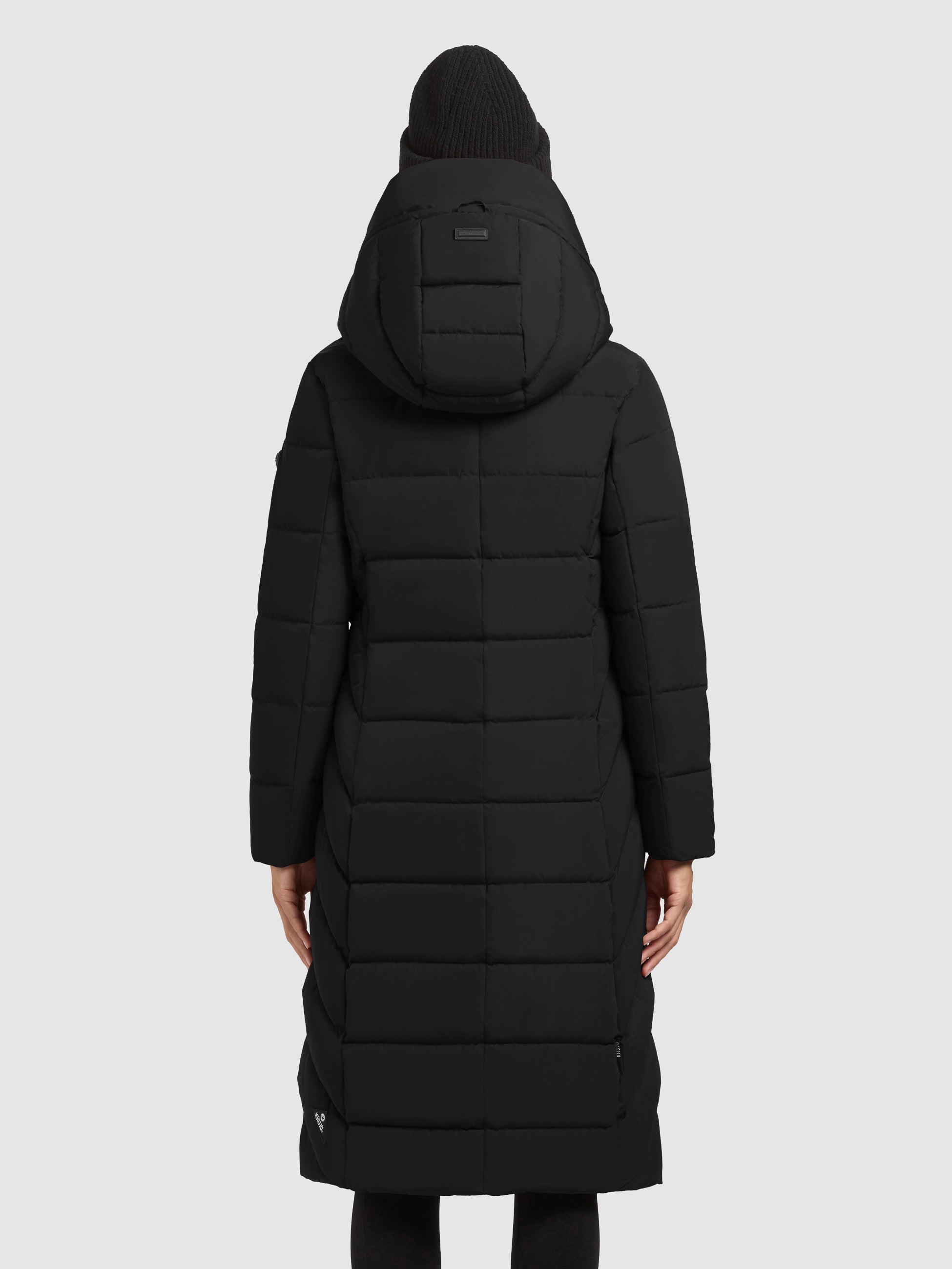 khujo-mantel-sensy-black-damen-winter-steppmantel-wadenlang-regular-fit image 3