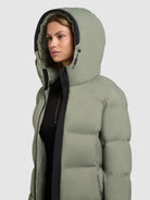 khujo-jacket-tanare3-muted-green-wattierte-steppjacke-regular-fit-damen image 7
