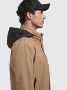 khujo-jacke-kayo-camel-damen-sommerjacke-wasserabweisend image 8