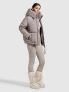 khujo-jacke-peeke2-with-gloves-greige-steppjacke-mit-handschuhen image 6