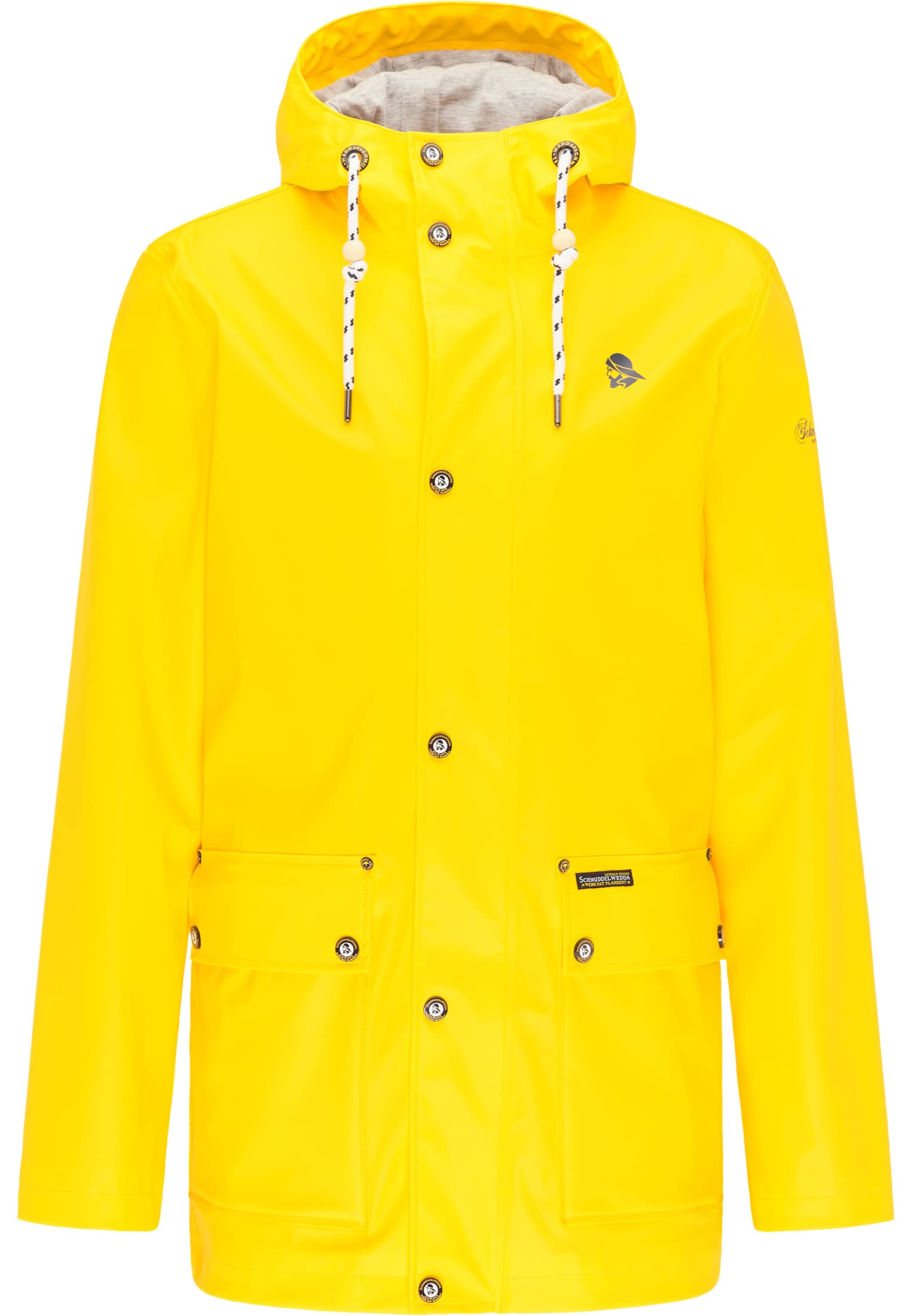 schmuddelwedda-damen-regenjacke-longform-wasserdicht-herren-regenjacke-original image 1
