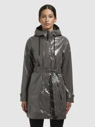 khujo-coat-dolea-dark-gray-trenchcoat-regenmantel-damen image 4