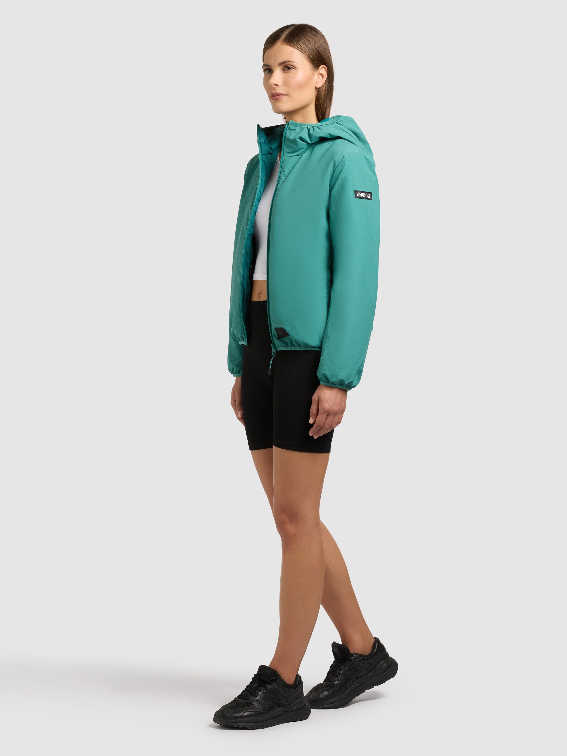 khujo-shelly2-damen-jacke-mit-tasche-north-sea-teal image 2