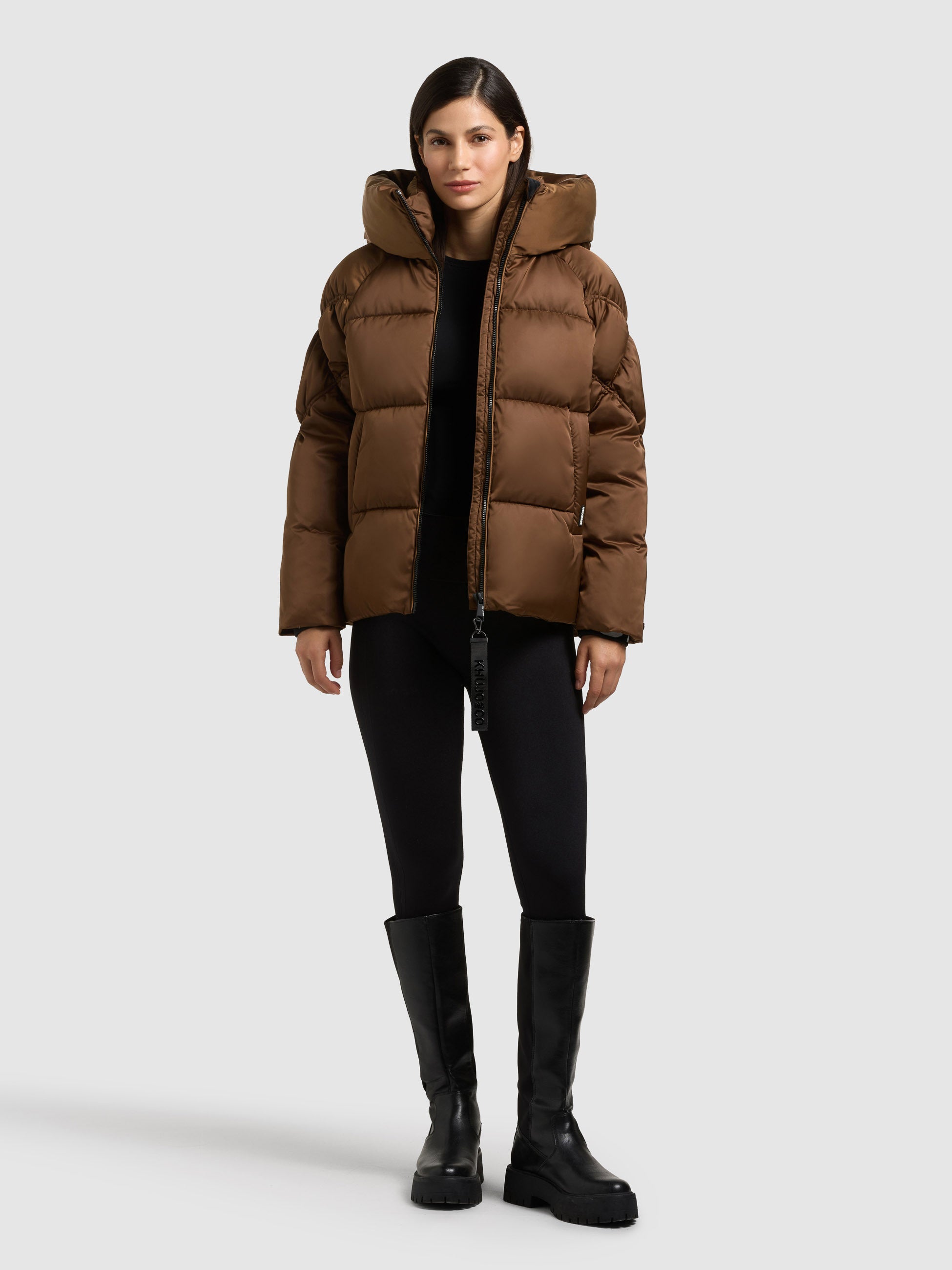 khujo-isett2-damen-steppjacke-copper-brown image 6
