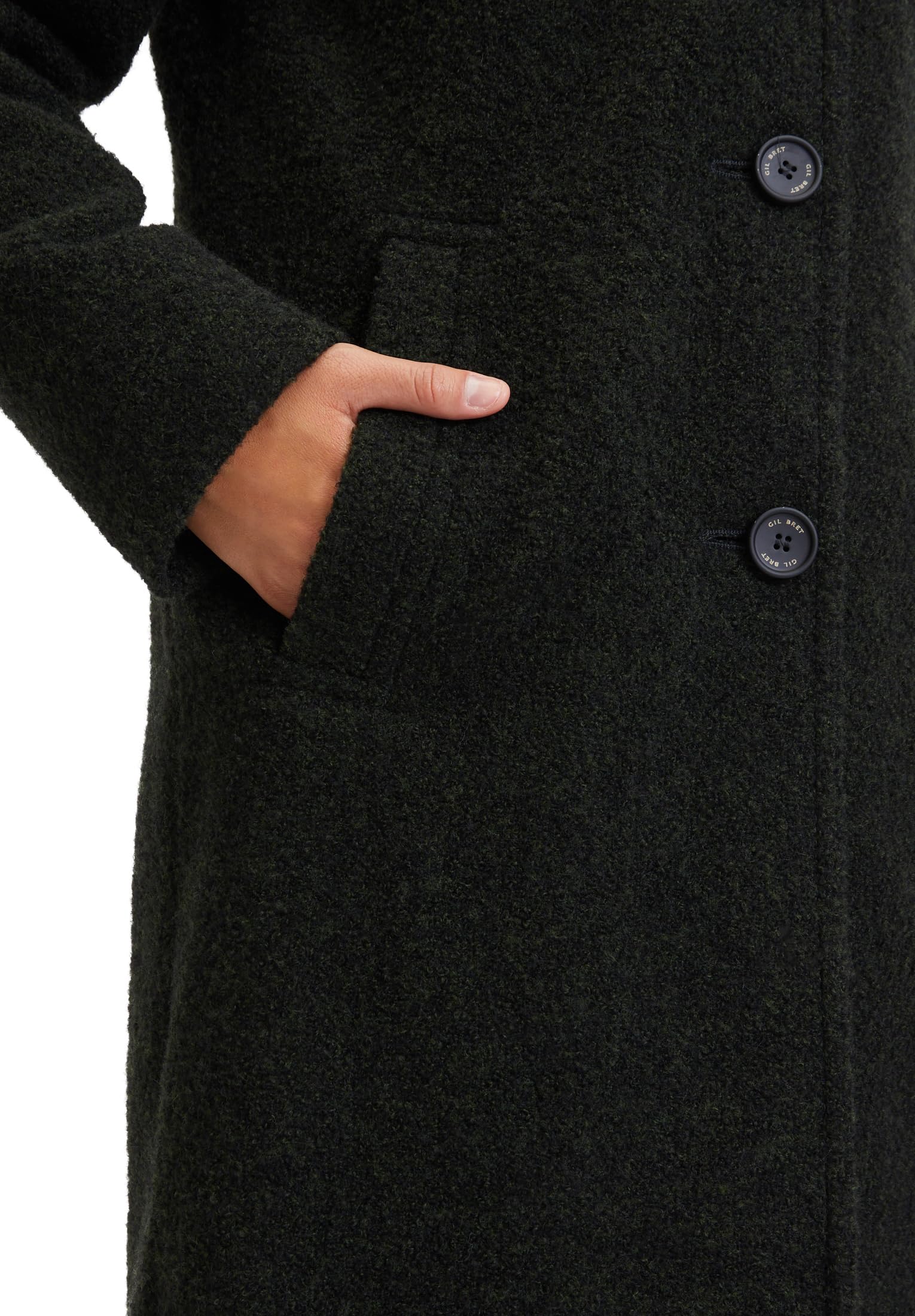 gil-bret-wanda-damen-wollmantel-dark-green-melange-gr-42 image 8