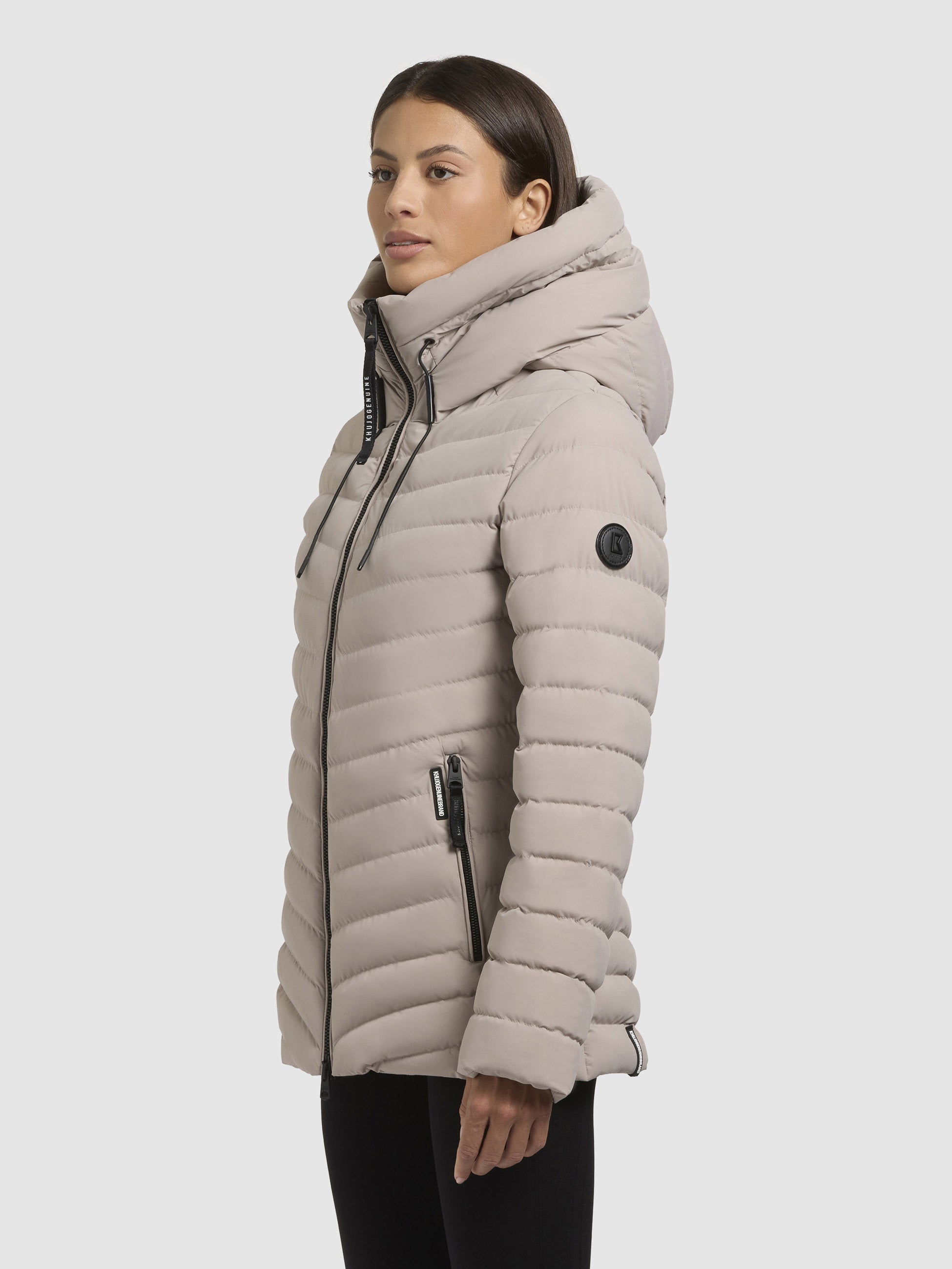 khujo-jacke-pace-hellbeige-h-ftlange-steppjacke-damen image 5
