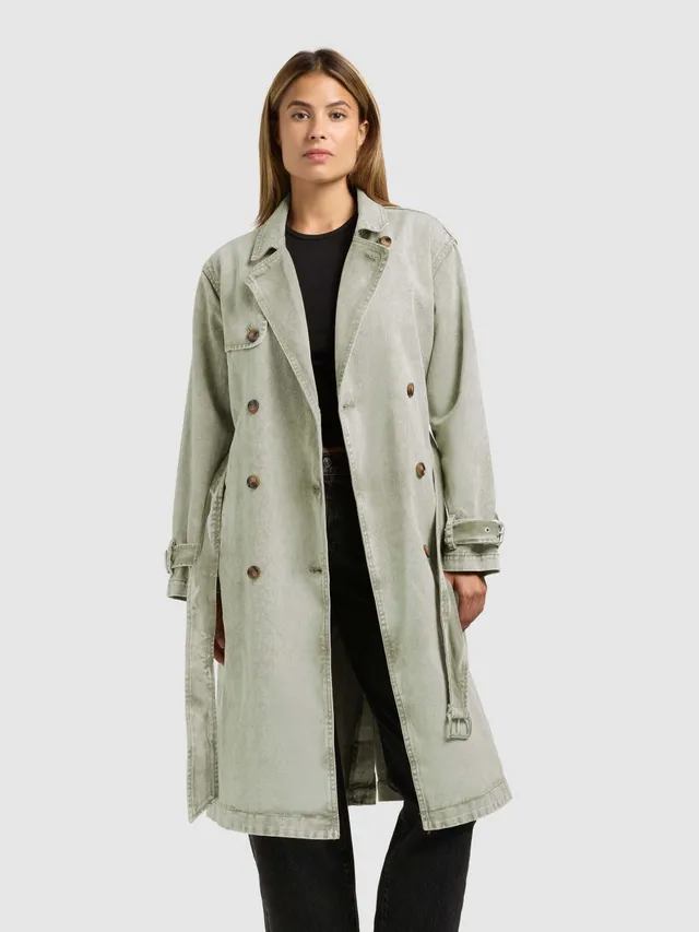khujo-mantel-hera-seagreen-jeans-trench-denimmantel-f-r-damen image 1