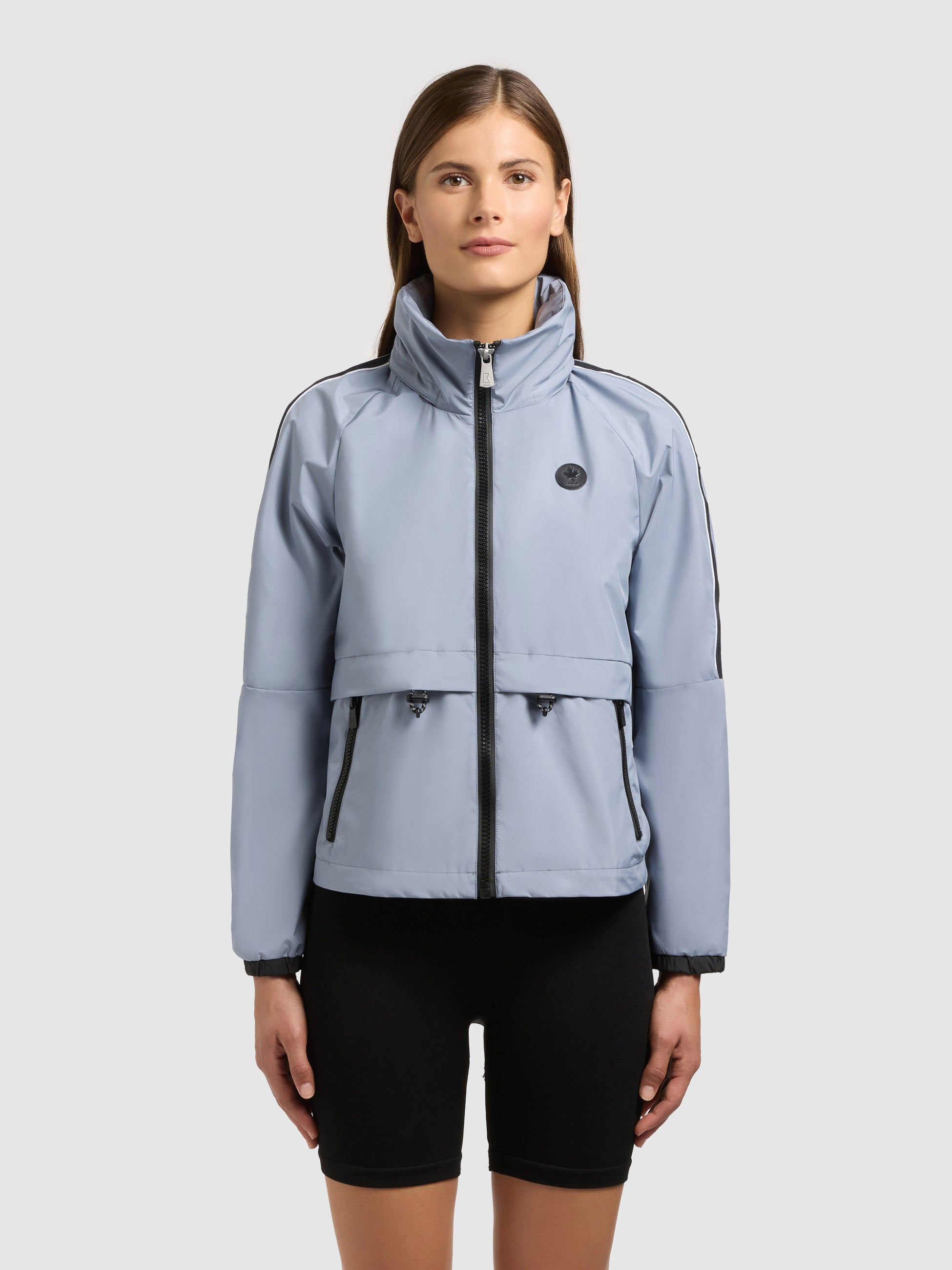 khujo-jacke-olia-misty-blue-damen-windbreaker-wasserabweisend image 4