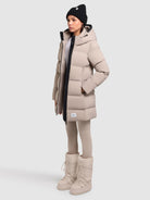 khujo-jacke-tanare3-steppjacke-dusty-rose-damen image 2