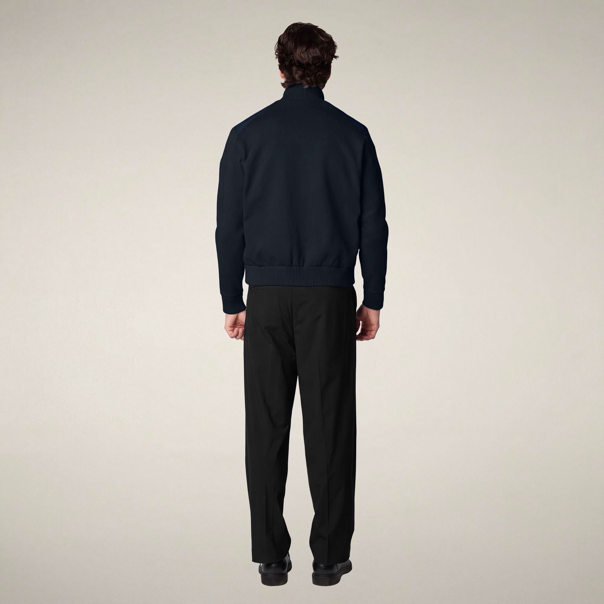 save-the-duck-sedum-herren-hybrid-jacke-blau-schwarz image 2