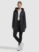 khujo-coat-venga-damen-kurzmantel-dark-blue-baumwollmix image 2