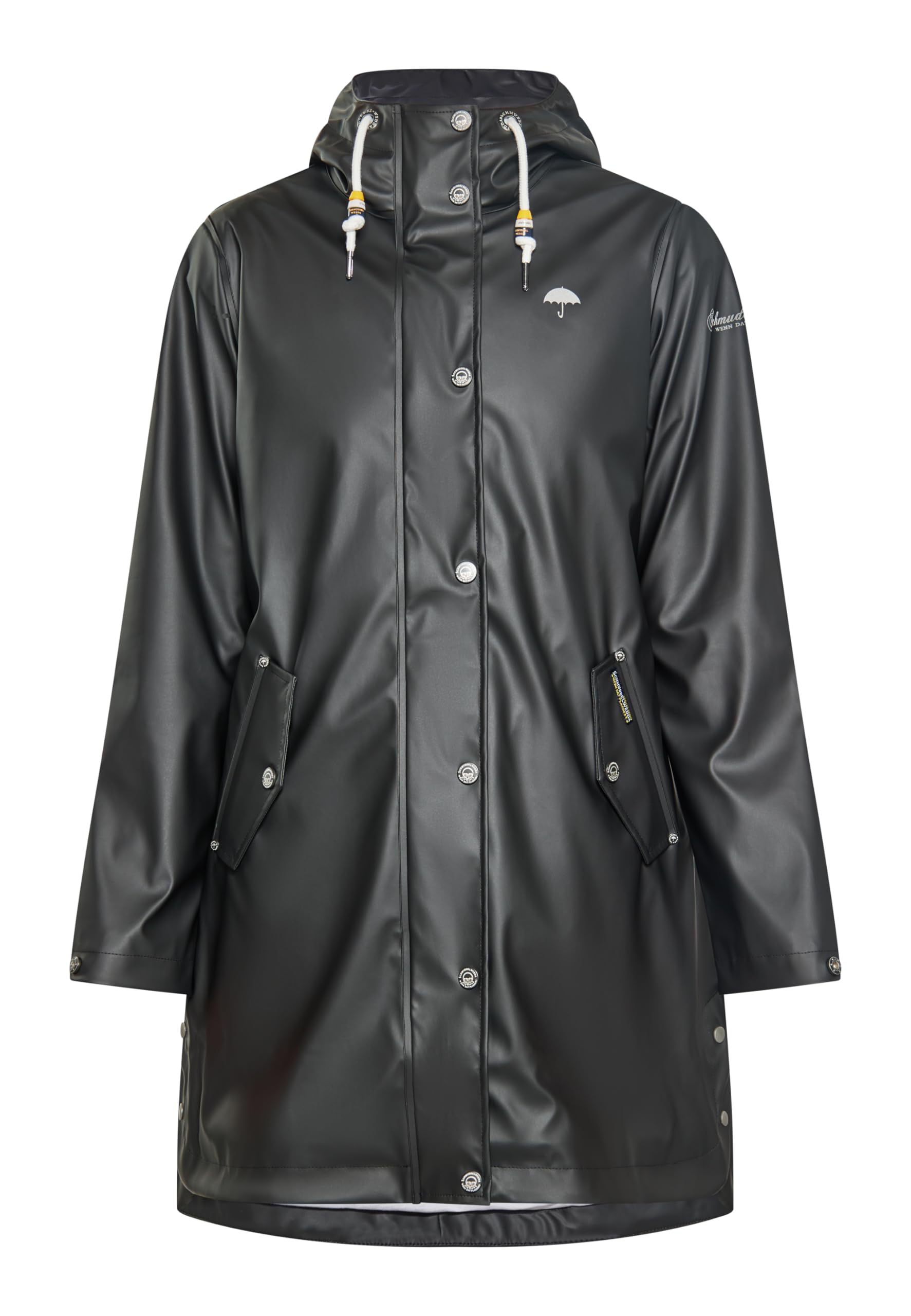 schmuddelwedda-damen-regenmantel-klassischer-regenparka-f-r-damen image 1