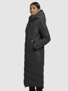 khujo-coat-hurce-damen-steppmantel-dark-gray-wadenlang image 5