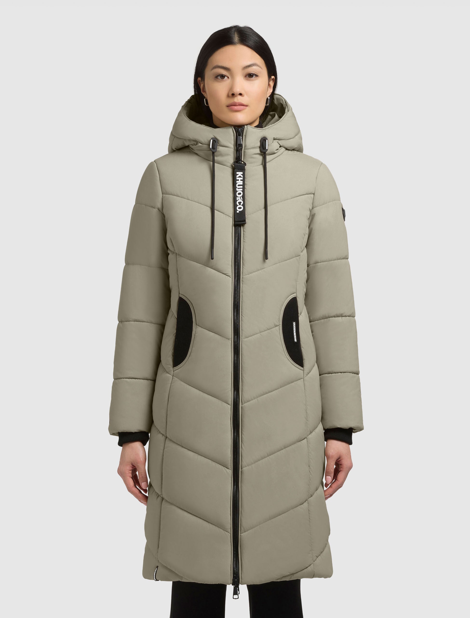 khujo-steppmantel-aribay6-light-witcher-green-damen-wintermantel image 4