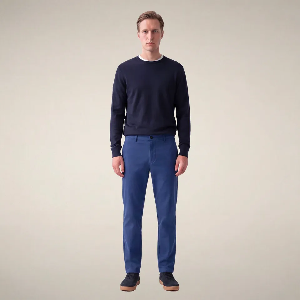 save-the-duck-steve-herren-chino-hose-slim-fit-navyblau-l-32 image 1