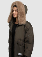 khujo-jacket-cela-forest-green-damen-bomberjacke image 7