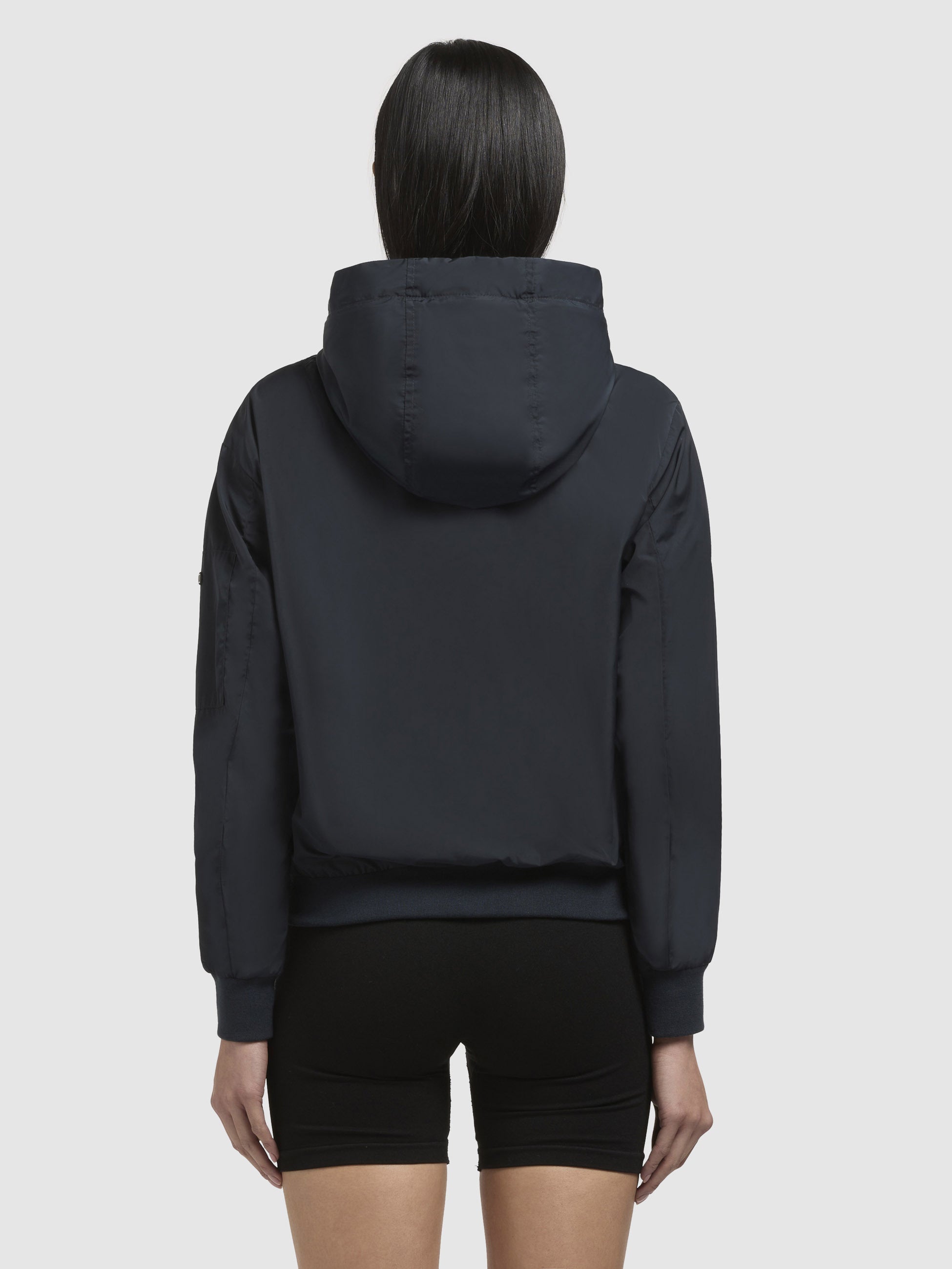 khujo-blousonjacke-anov-damen-bomberjacke-schwarz-doppelte-kapuze image 3