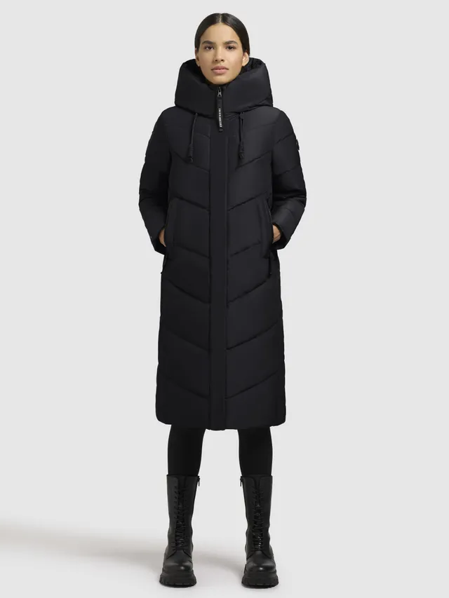 khujo-coat-taru-steppmantel-schwarz image 1