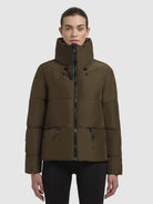 khujo-flaire-winterjacke-dunkel-olive image 4