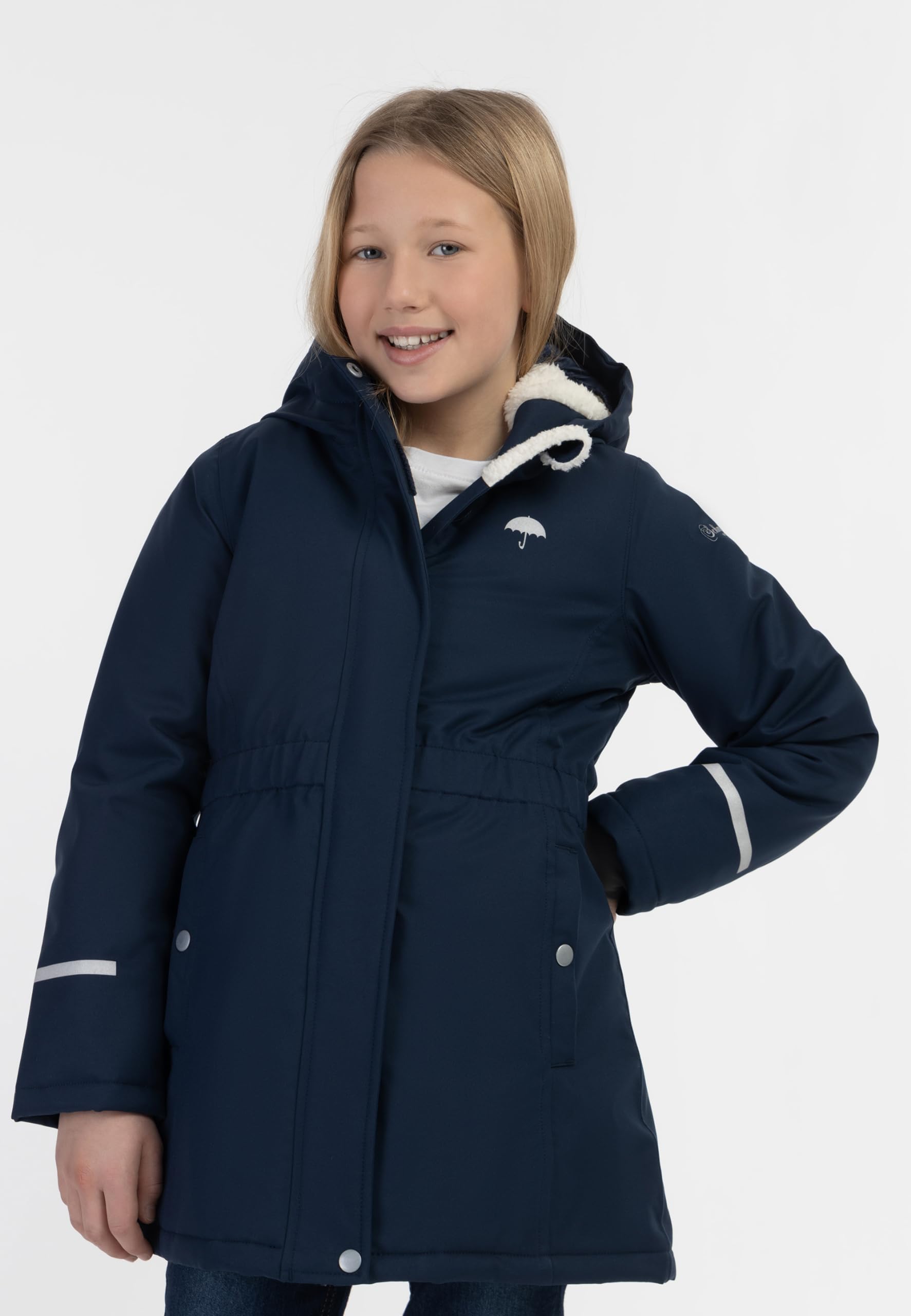 schmuddelwedda-m-dchen-winterjacke-arctic-mit-teddyfell-kinder-winterjacke image 5